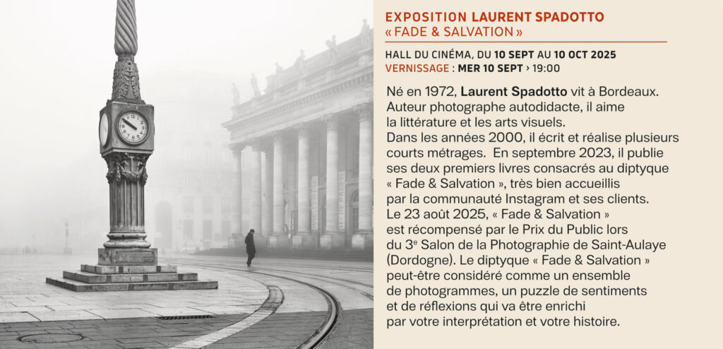 Laurent Spadotto - Exposition photo au cinéma Jean Eustache à Pessac